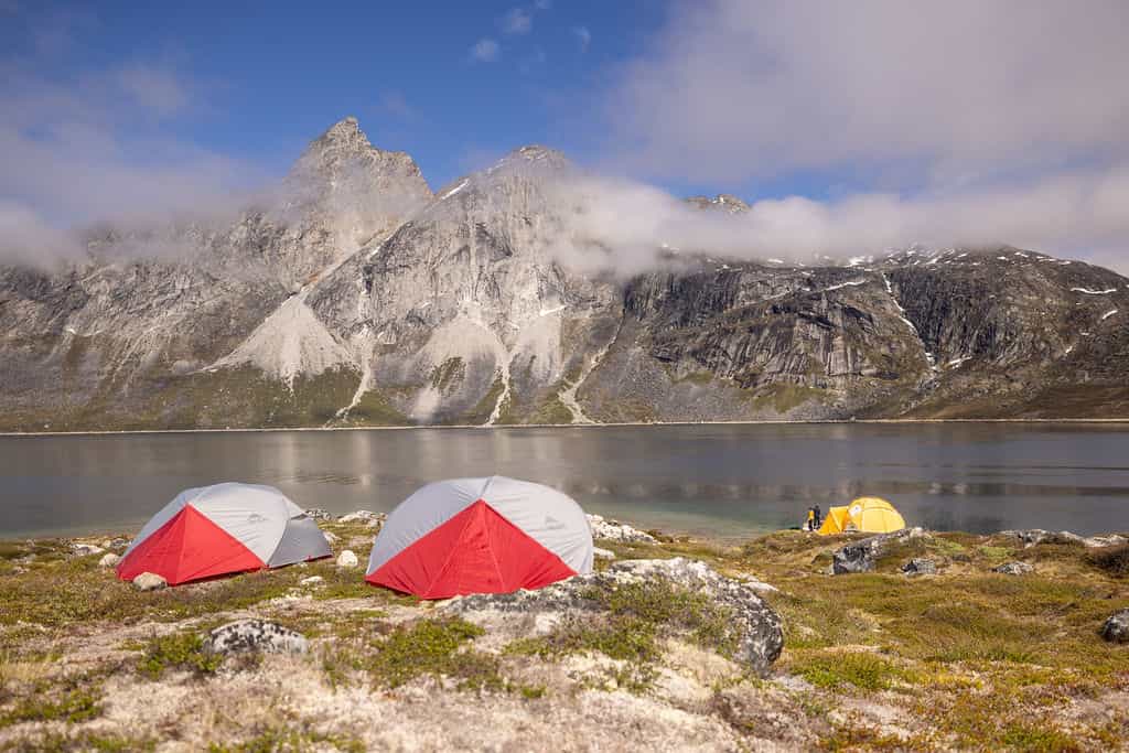 Ravens Nest Camp, Greenland. Photo: Two Ravens