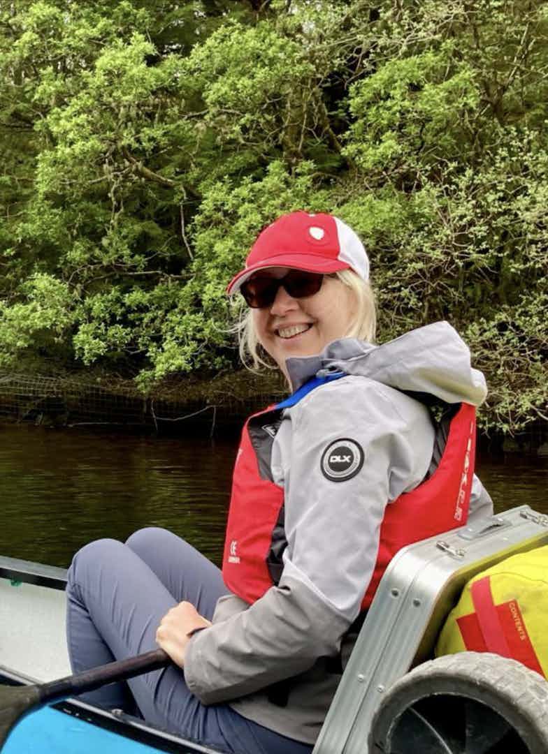 Happiest of paddling days and wild camp. 🥰 love Scotland and my fellow crew mates!