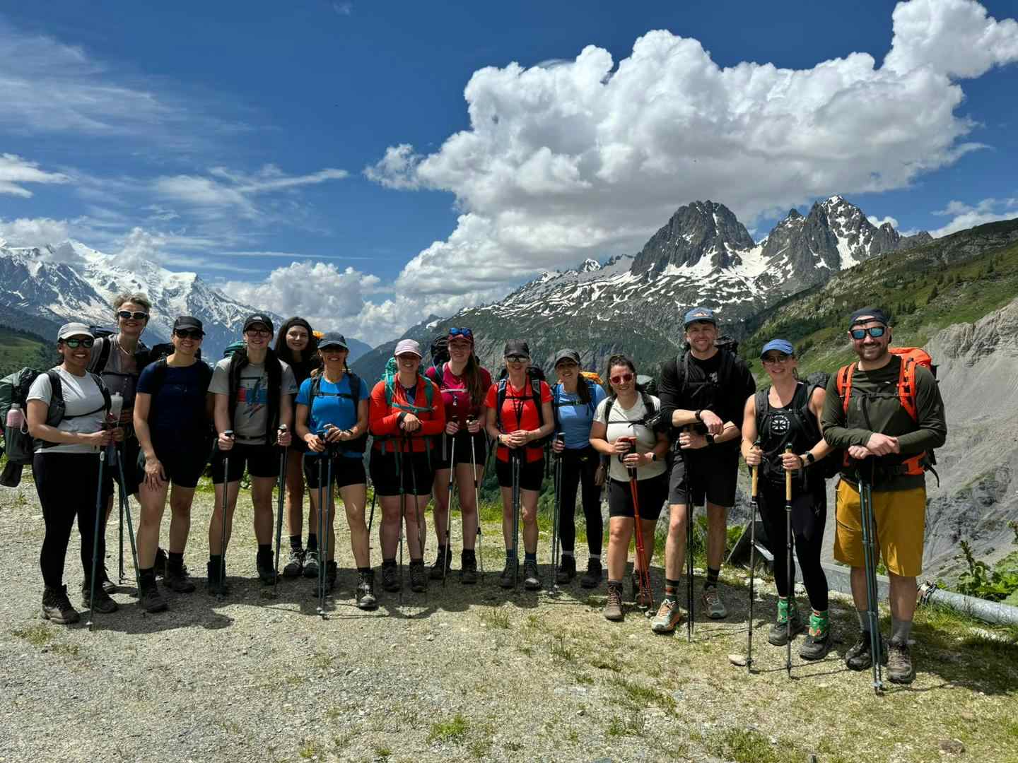 Mont Blanc guided tour treck