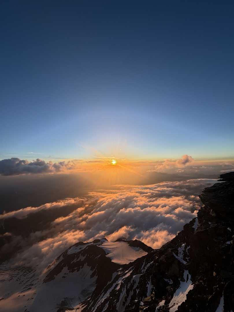 Successful summit of Mont Blanc