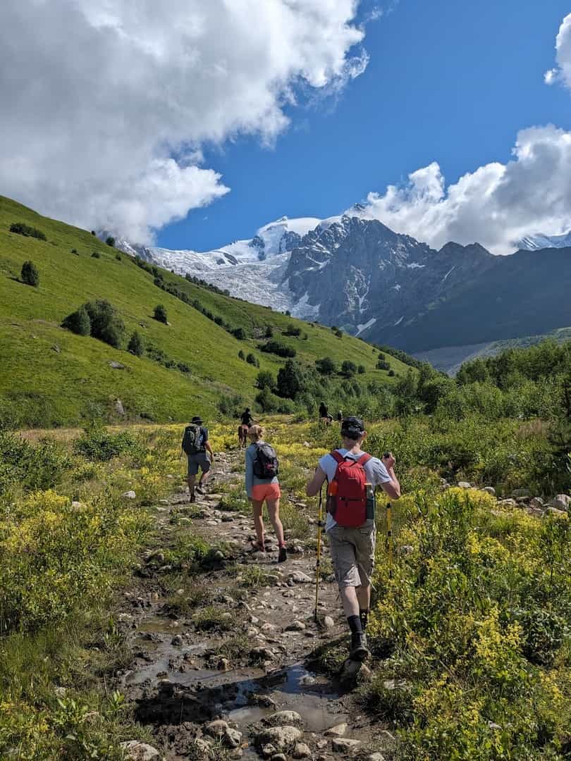 Beautiful hiking with amazing guides