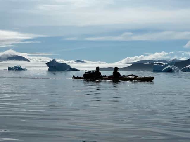 Unforgettable kayak adventure in the Arctic