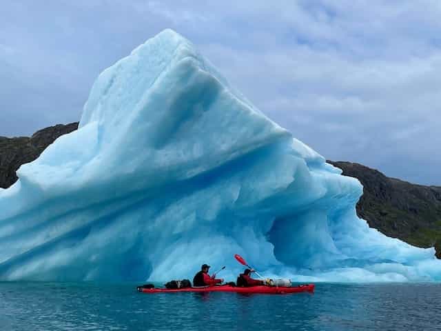 Unforgettable kayak adventure in the Arctic