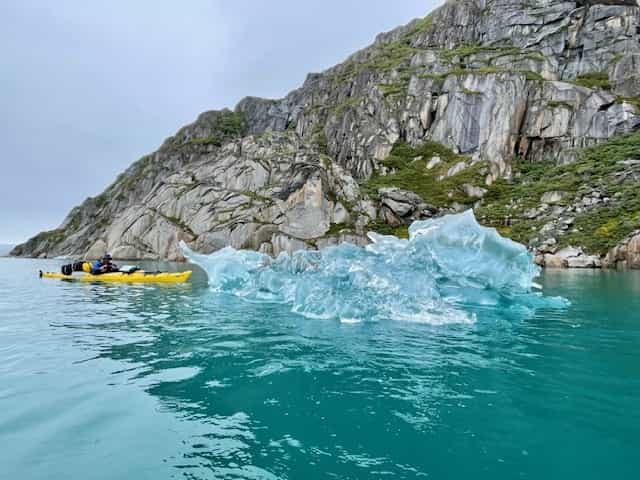 Unforgettable kayak adventure in the Arctic