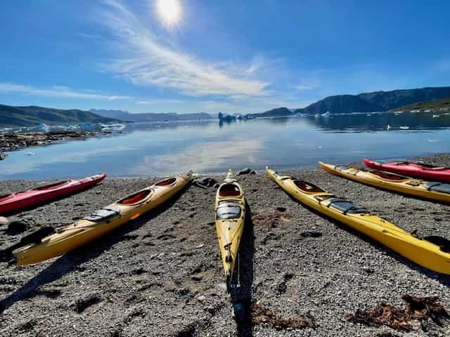 Unforgettable kayak adventure in the Arctic