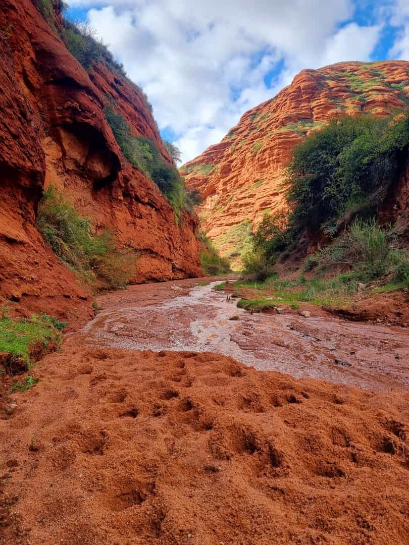 Spectacular landscape on a real adventure