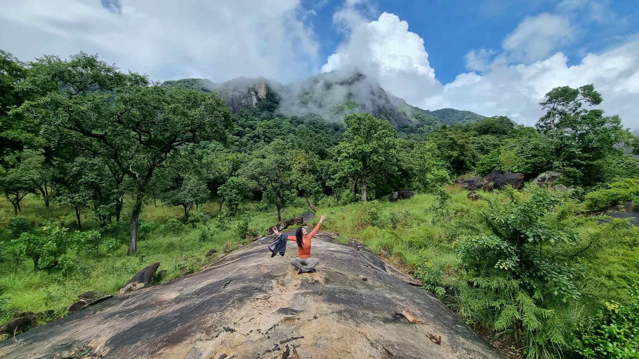 Forest hike in Gal Oya, Sri Lanka