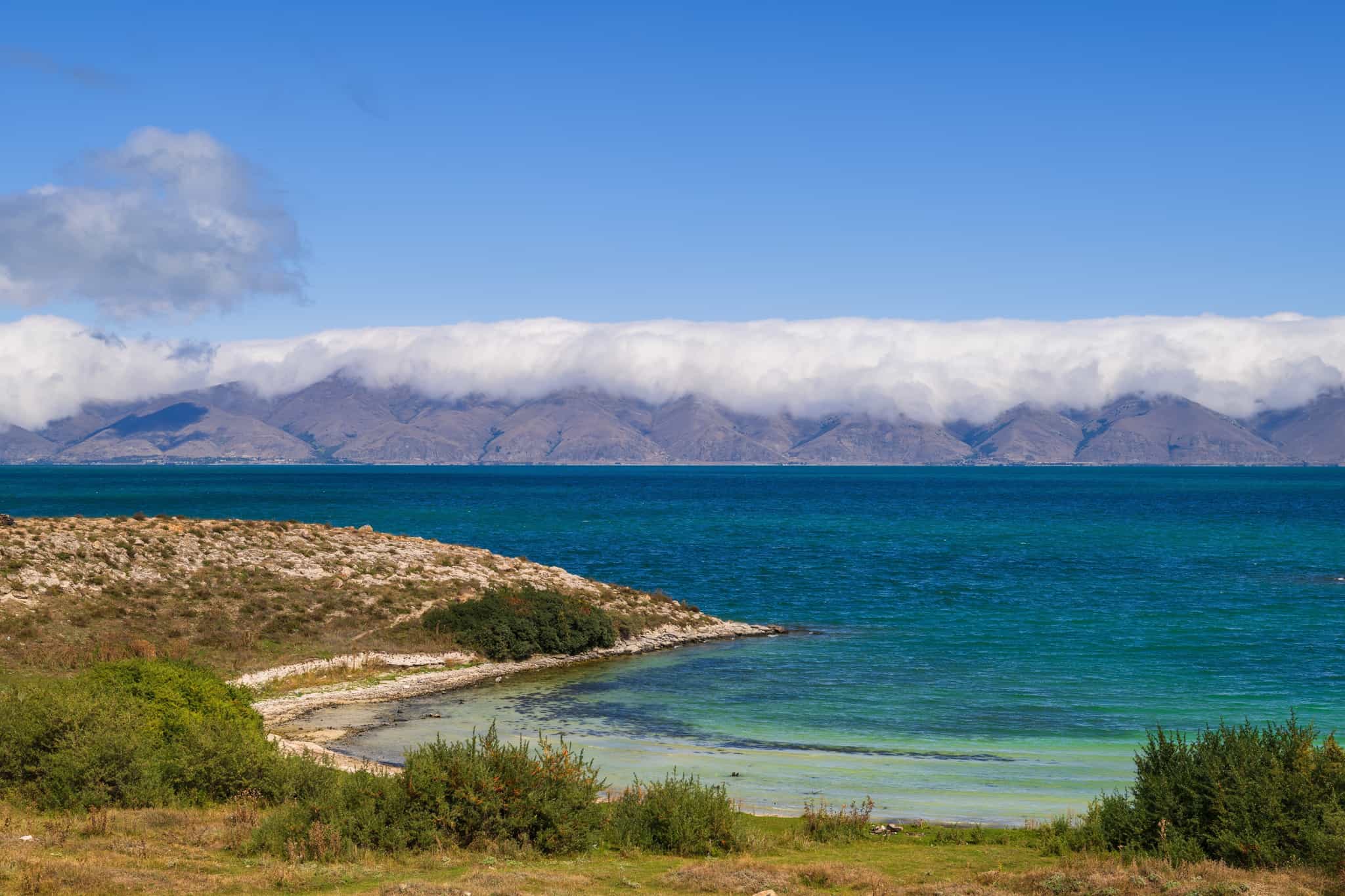 Lake Sevan, Armenia.