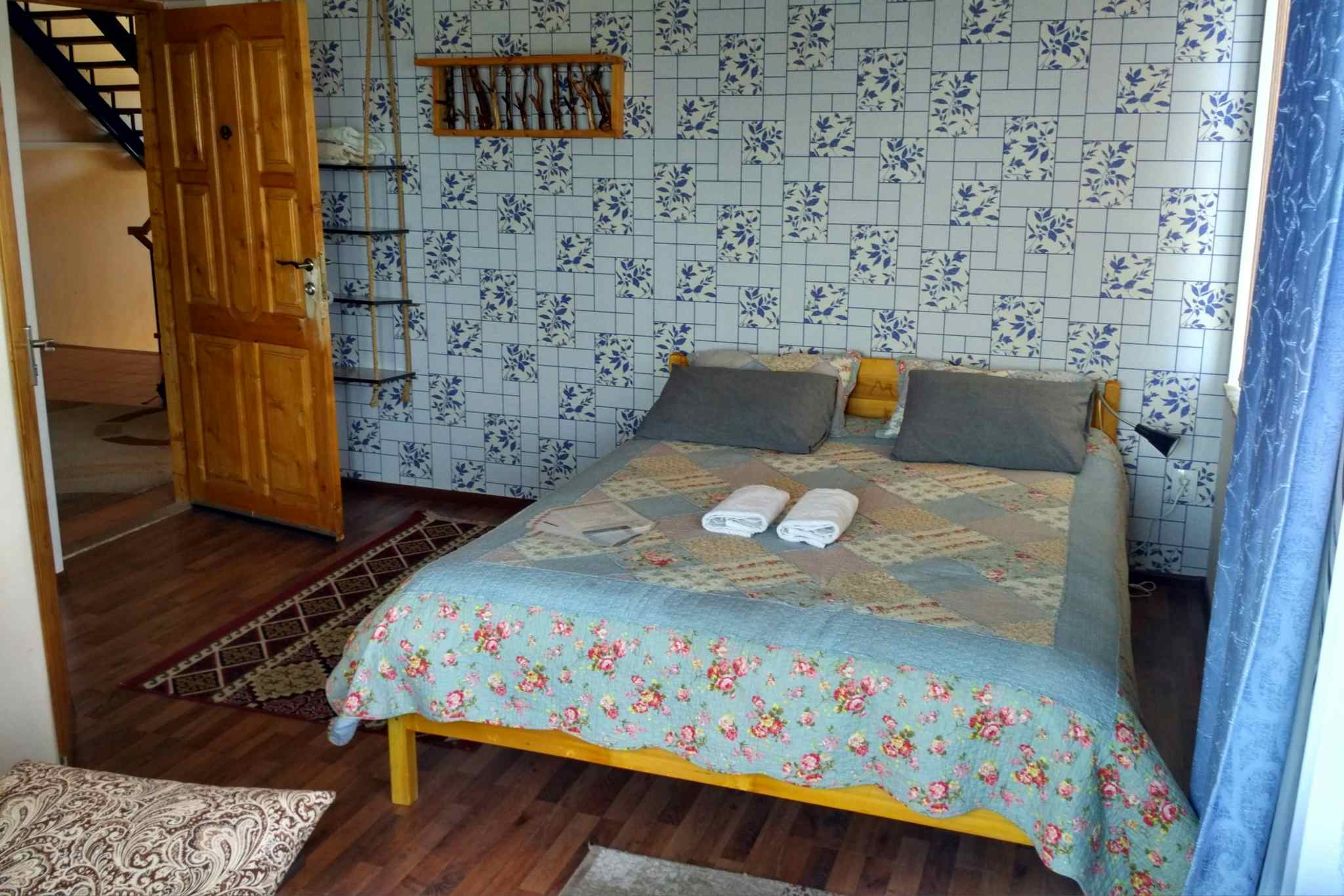 Double room in Karakol Guesthouse, Kyrgyzstan