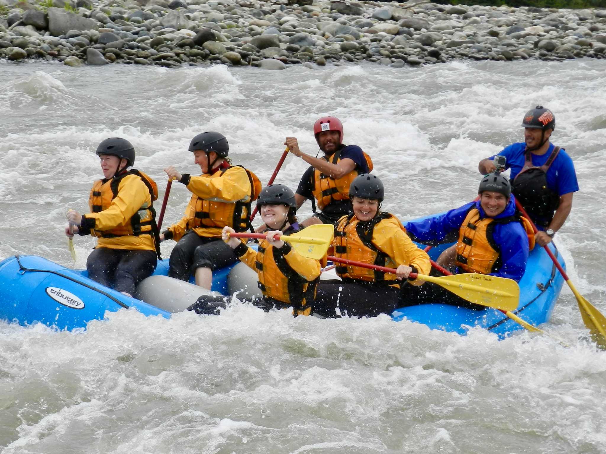 Rafting Pastaza River, Ecuador