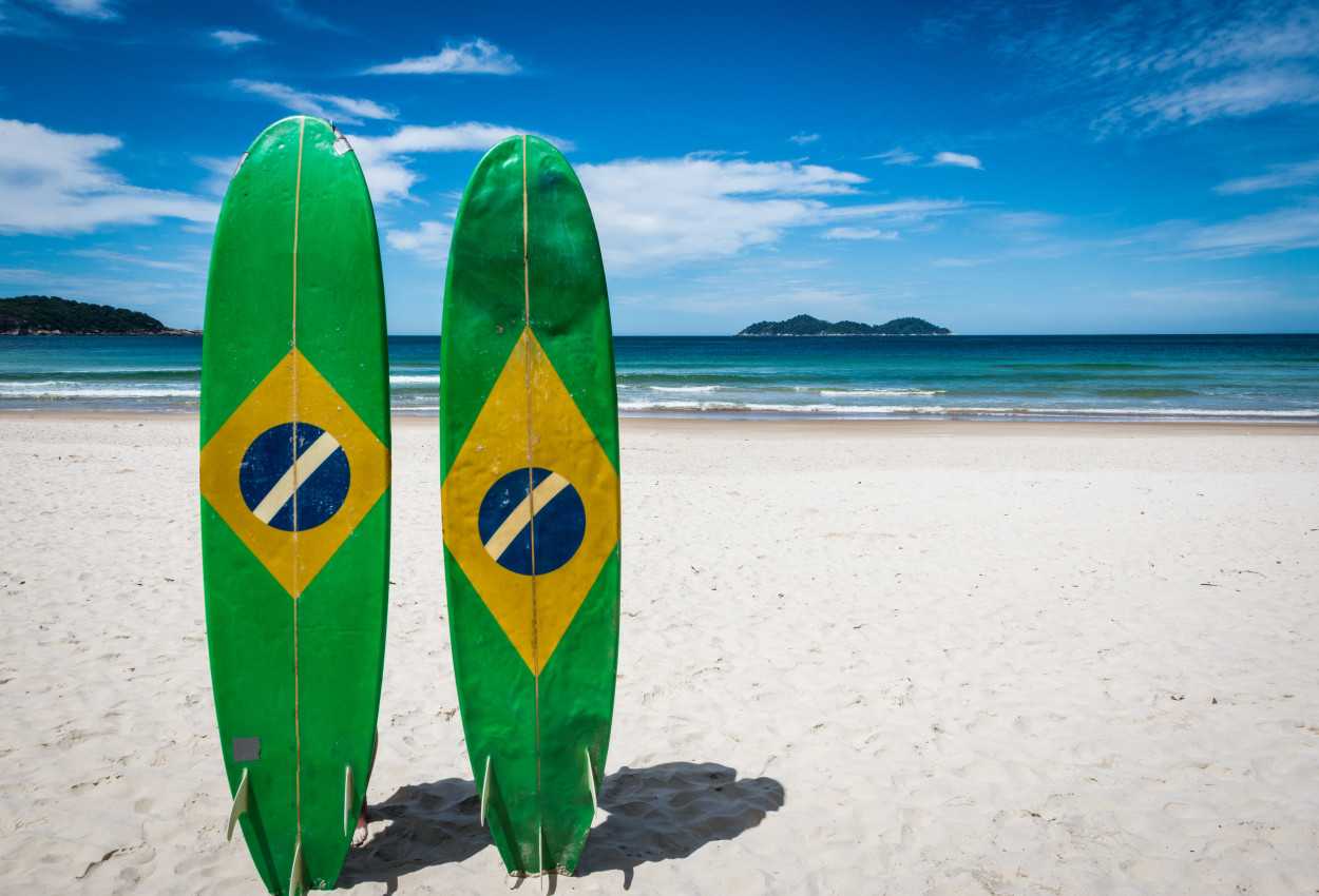 Brazil surf boards.