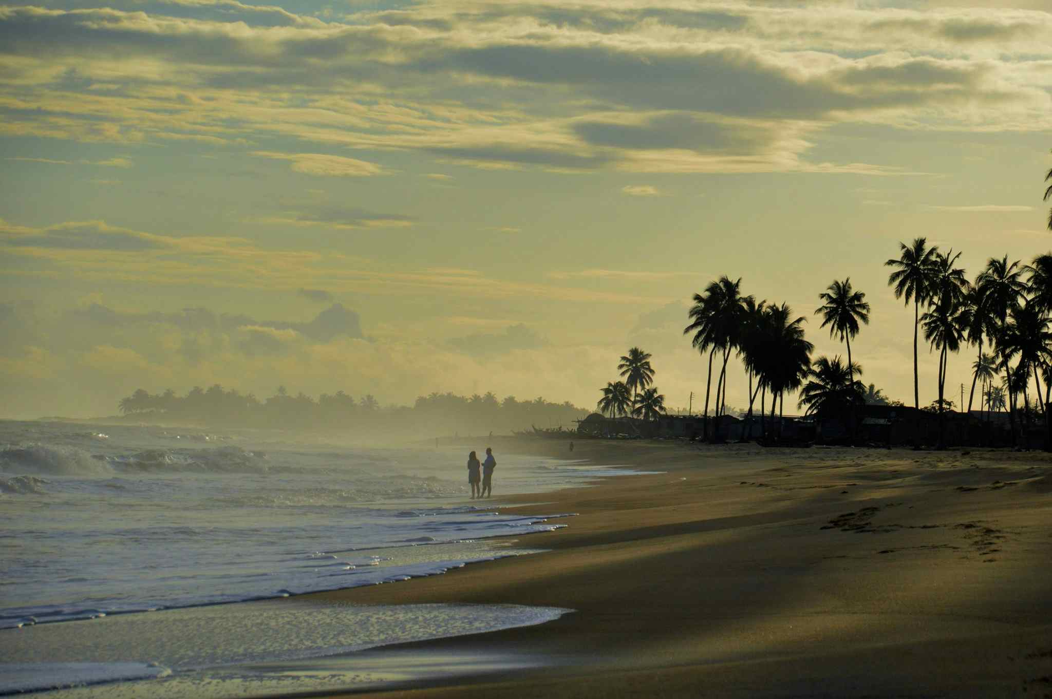 Cape Coast sunset, Ghana