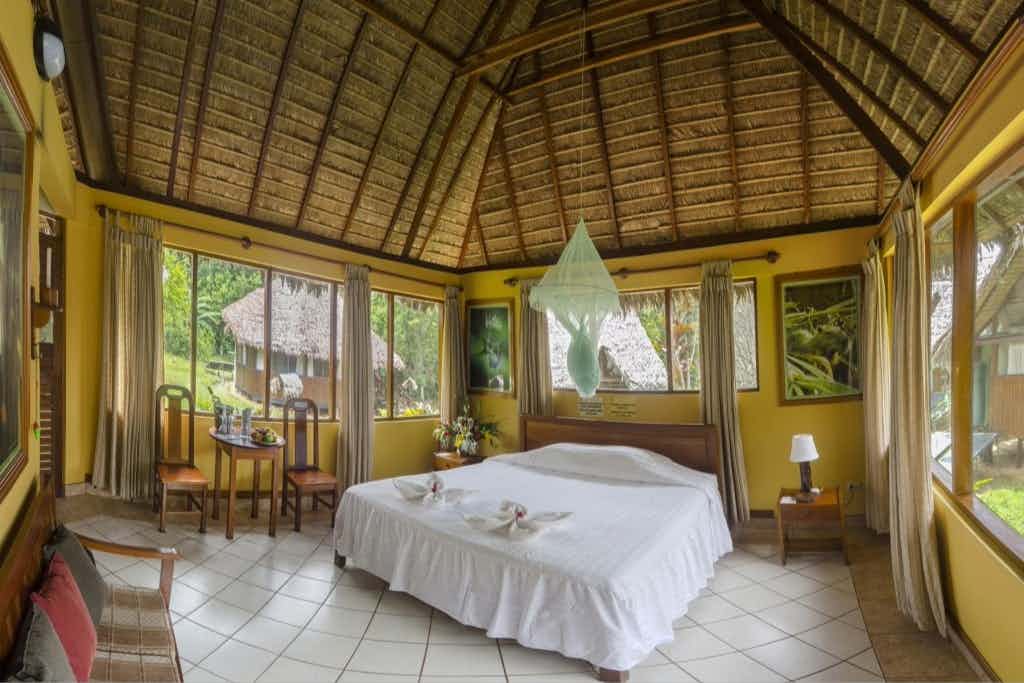 Double room in Ecolodge Tambopata