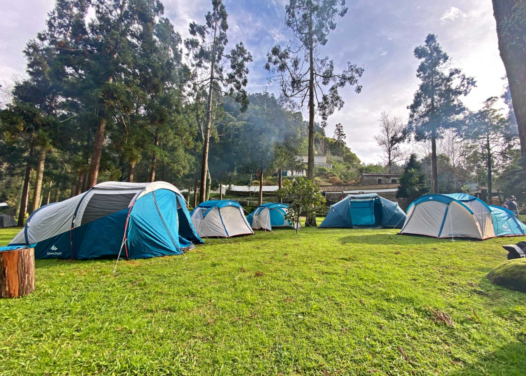 Nordeste campsite, Azores. 