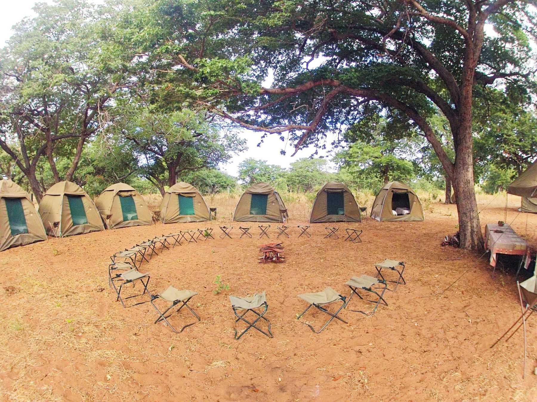 Thebe River Safaris Camp, Botswana. 