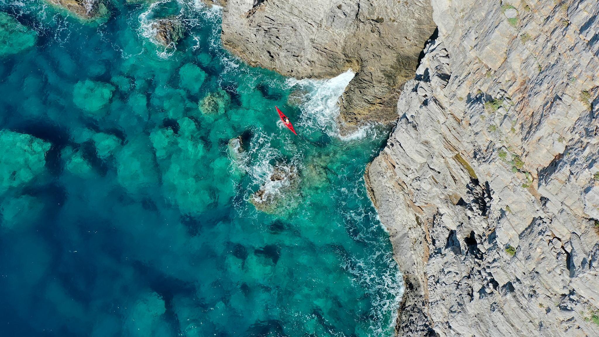 Kayak and Hike the Coast of Crete