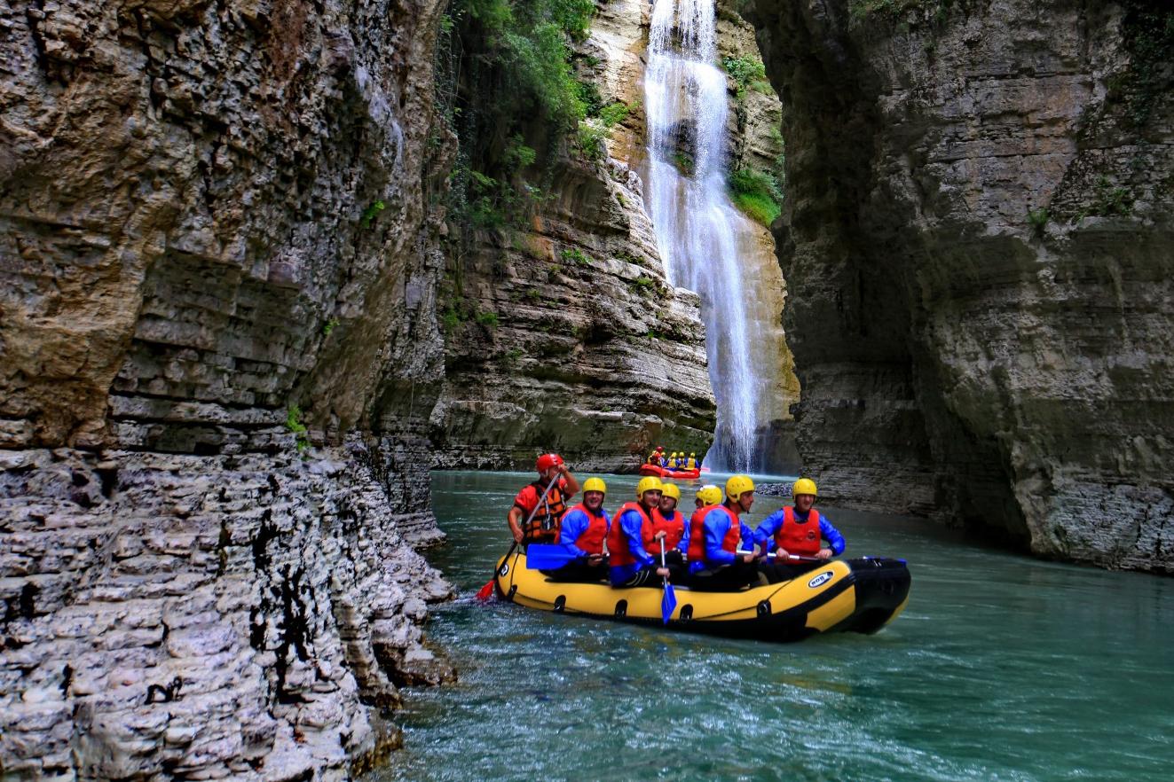 Raft, Kayak and Hike in Albania