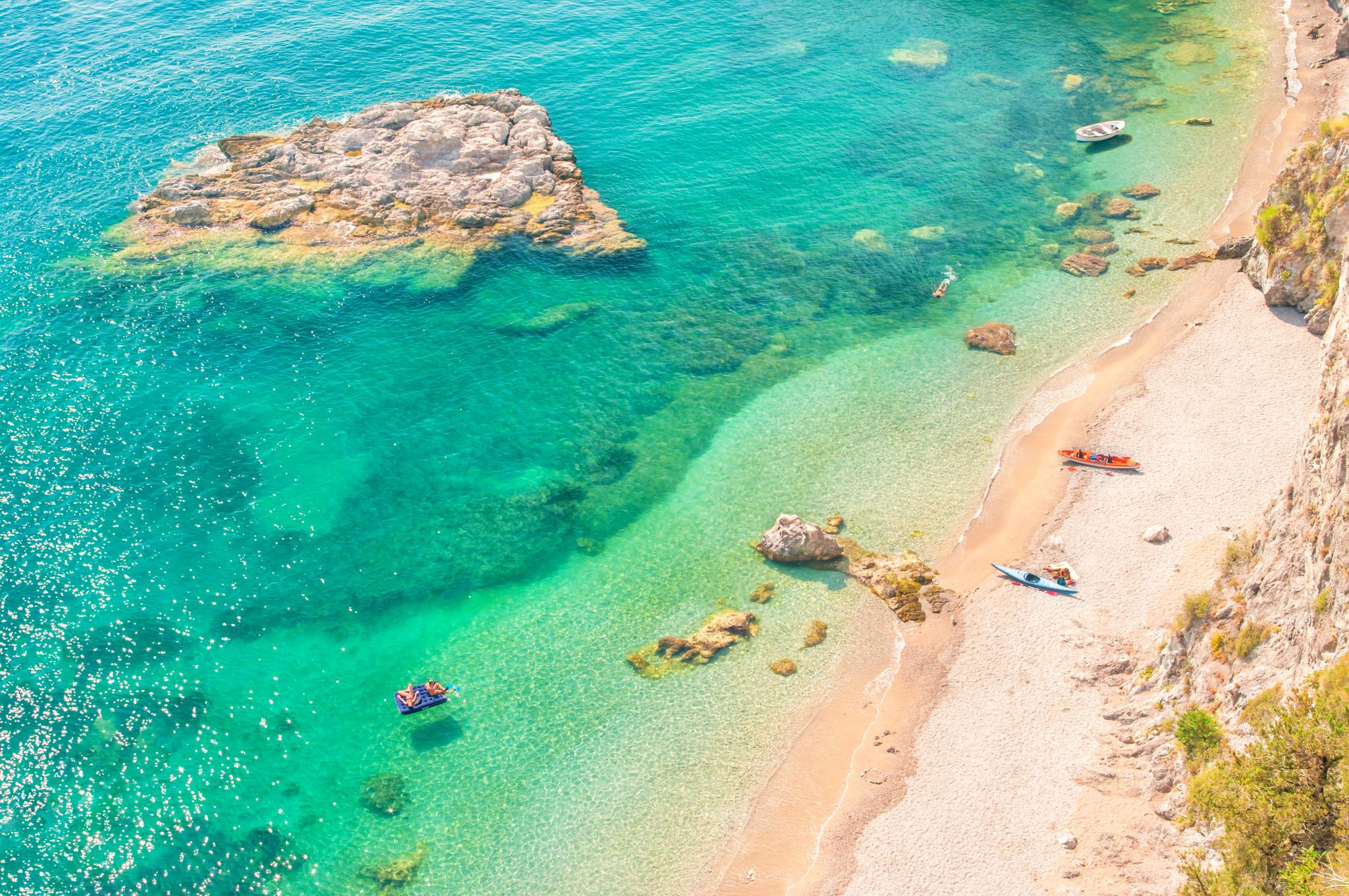 Kayak and Wild Camp Greek Islands