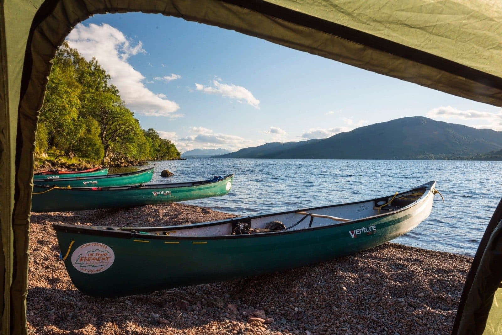 100km Canoe Expedition Across Scotland