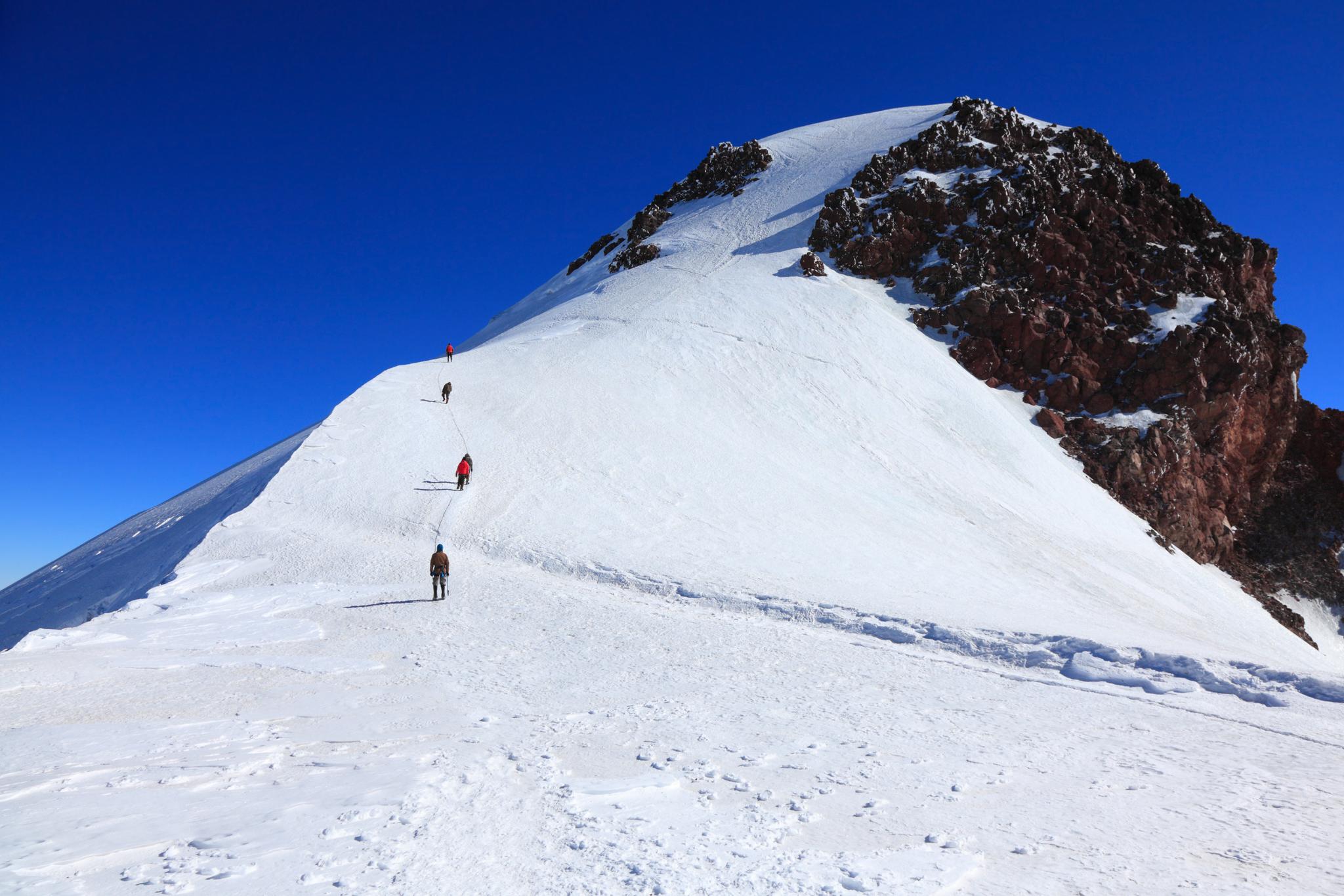 Climb Mount Kazbek in Georgia (5054m)