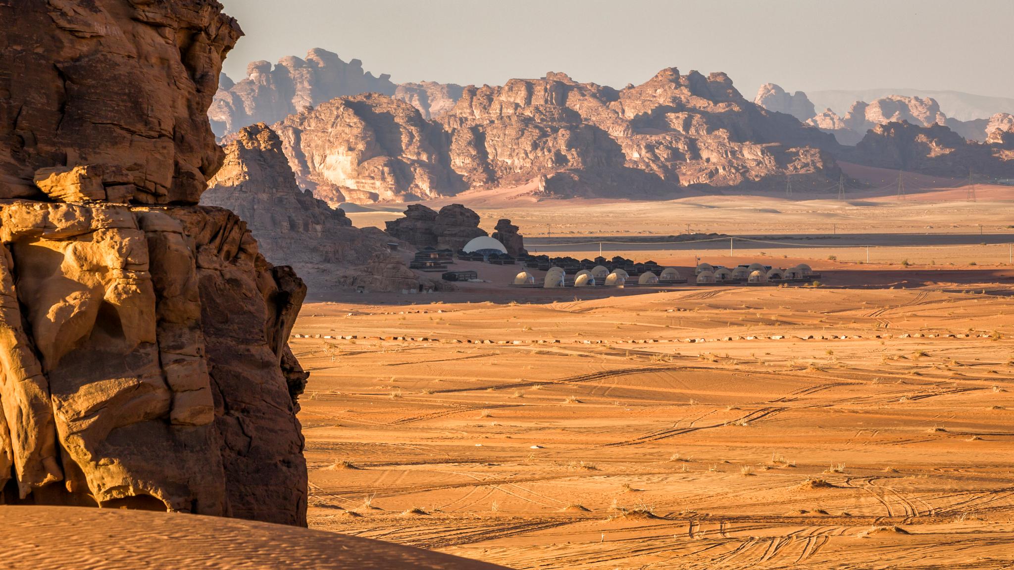 Explore Jordan and Sleep in a Martian Dome