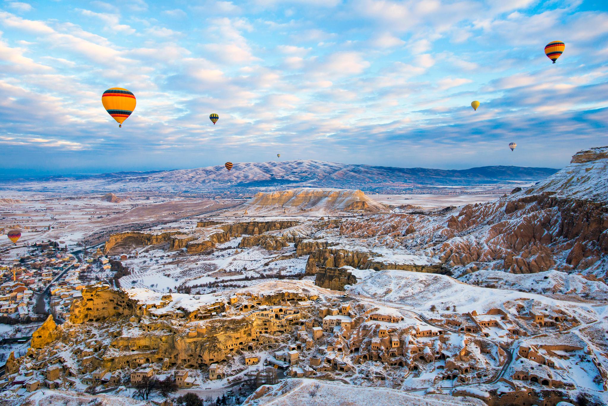 Hike the Fairy Chimneys of Cappadocia in Winter