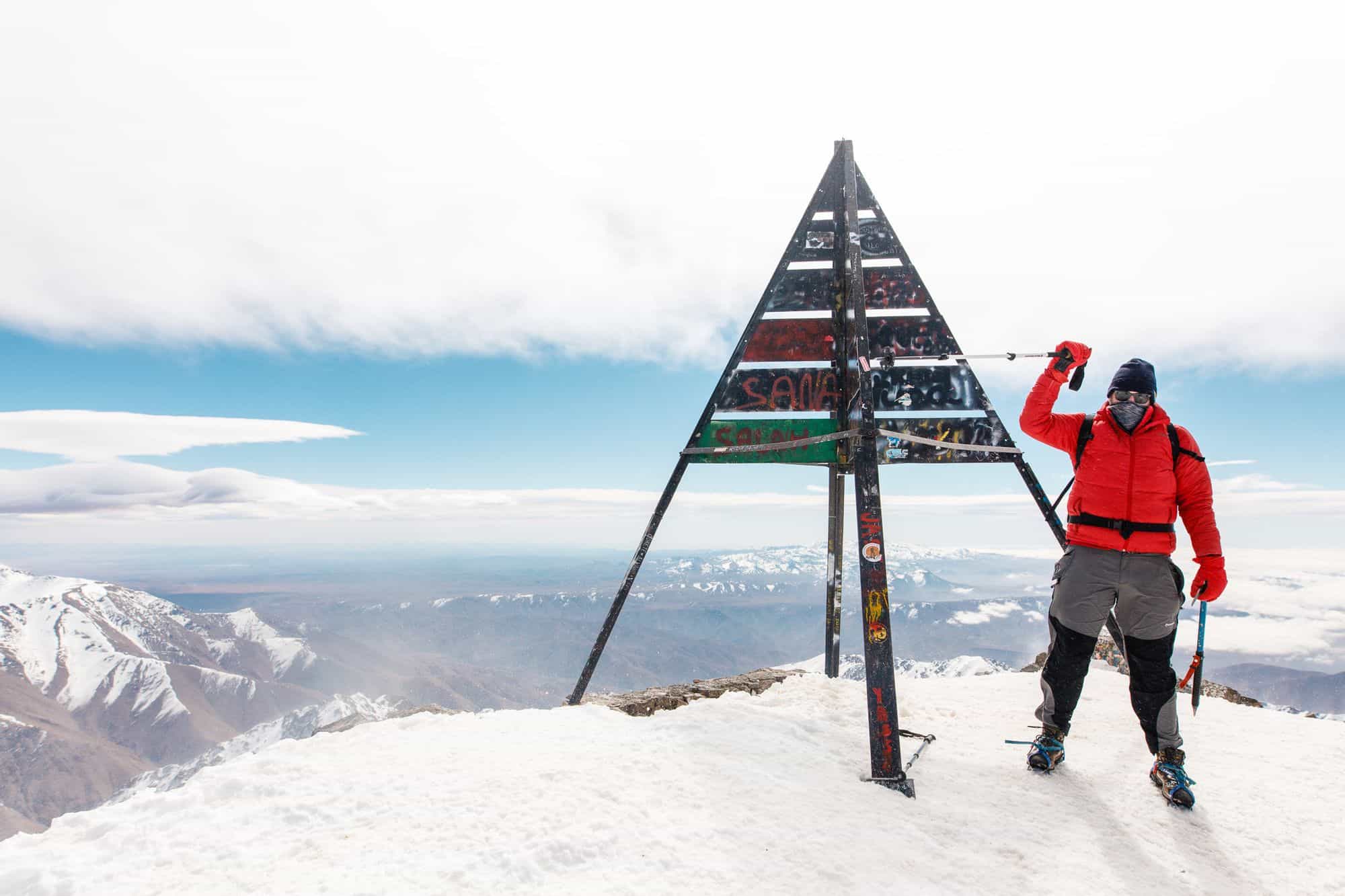 "Look mum, I did a mountain!"