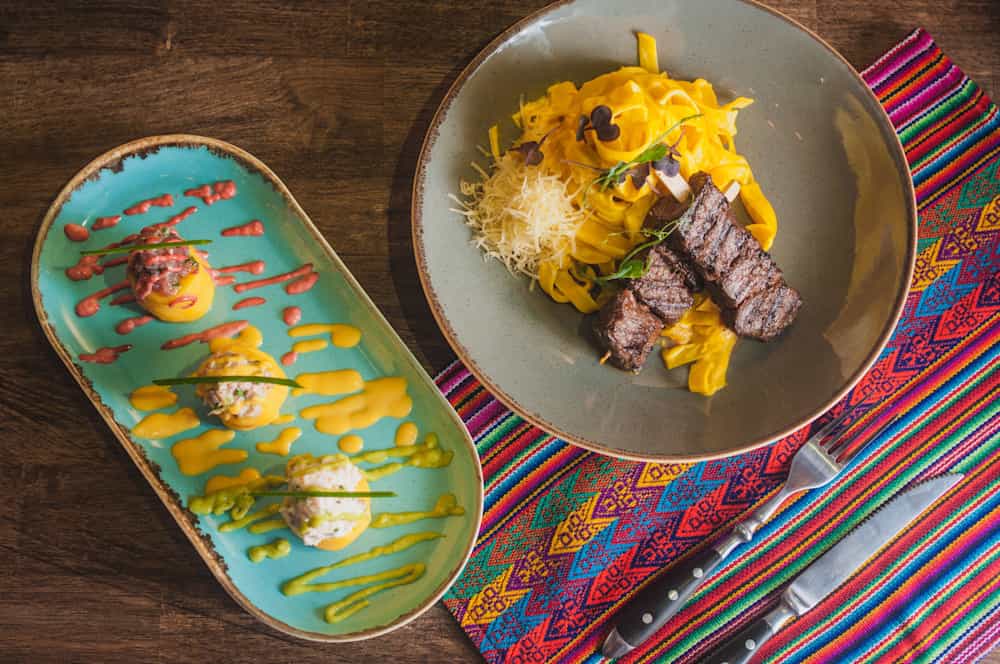 Gourmet Peruvian Food. Photo: GettyImages-964139650