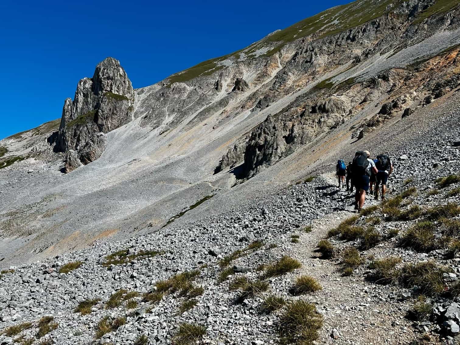 Rocky landscape, Sharr Mountains. Photo: Host/Butterfly Outdoor Adventure