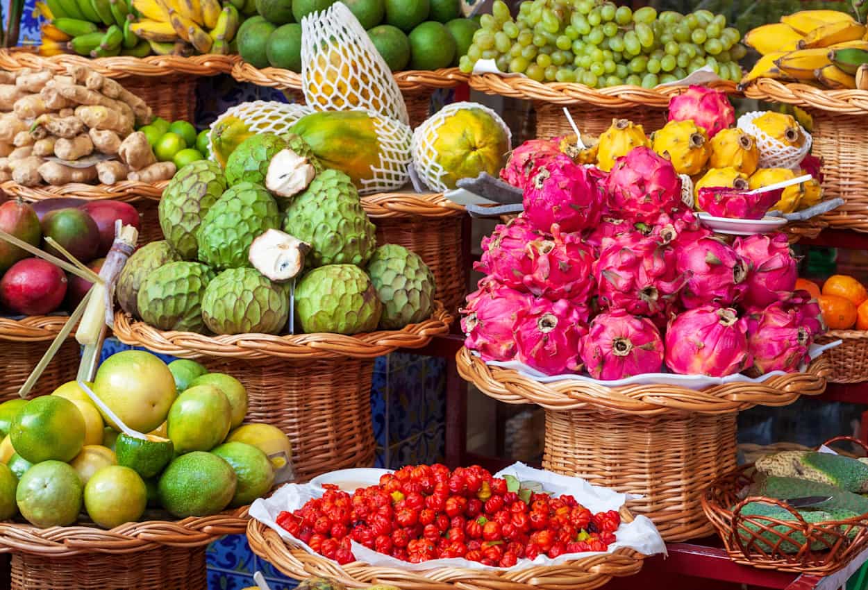 Tropical fruit, Madeira