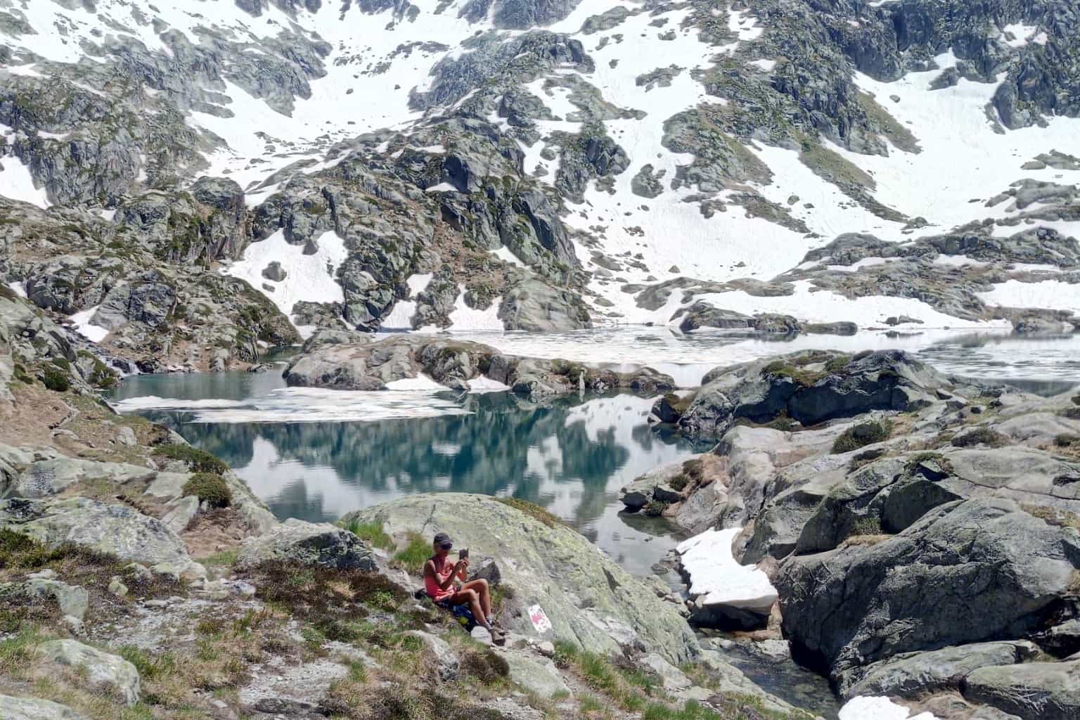 Hike and Swim, Pyrenees, France. Photo: host // Live, Breathe, Hike
