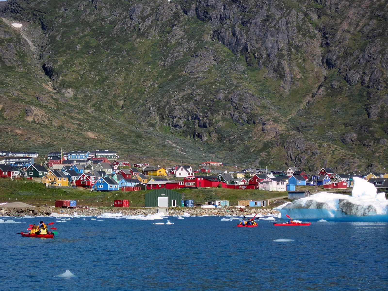 Kayak in Greenland