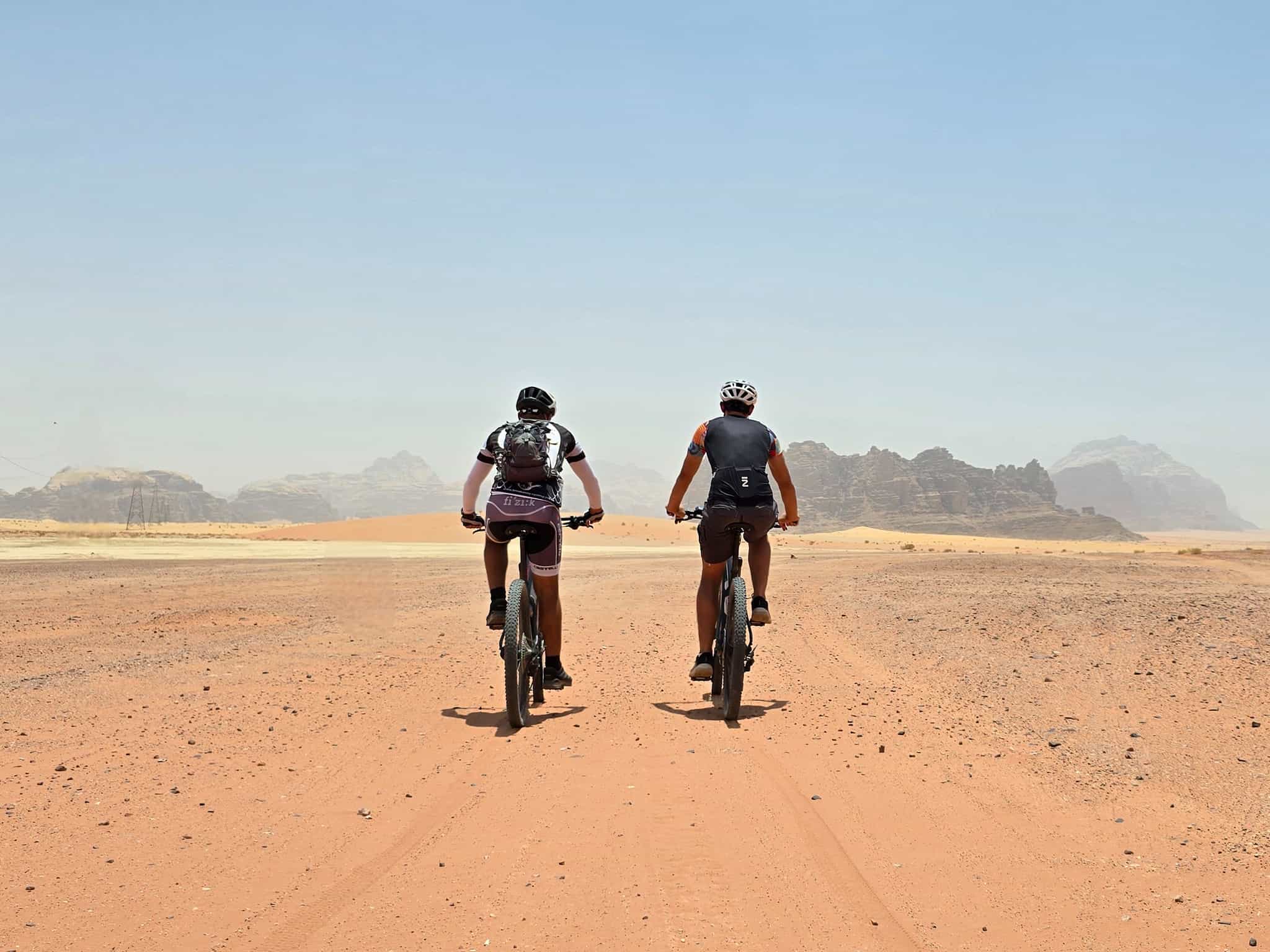 E-bikes in Jordan. Photo: Host/Experience Jordan