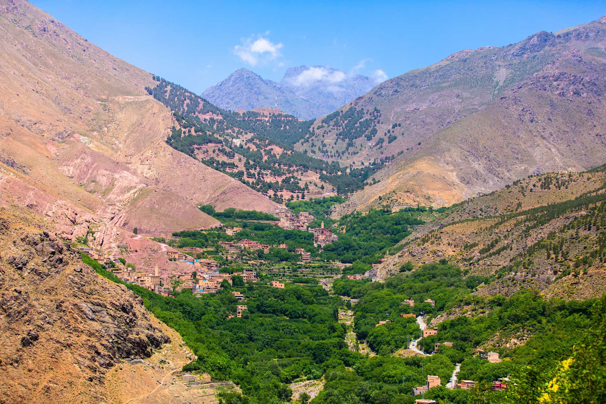 View of the Imlil Valley
