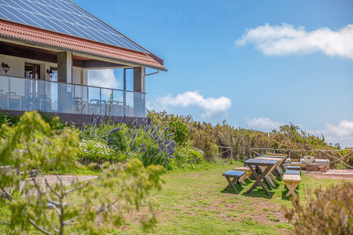 External View, Achada do Teixeira Mountain Hut. Photo: Achada do Teixeira Mountain Hut