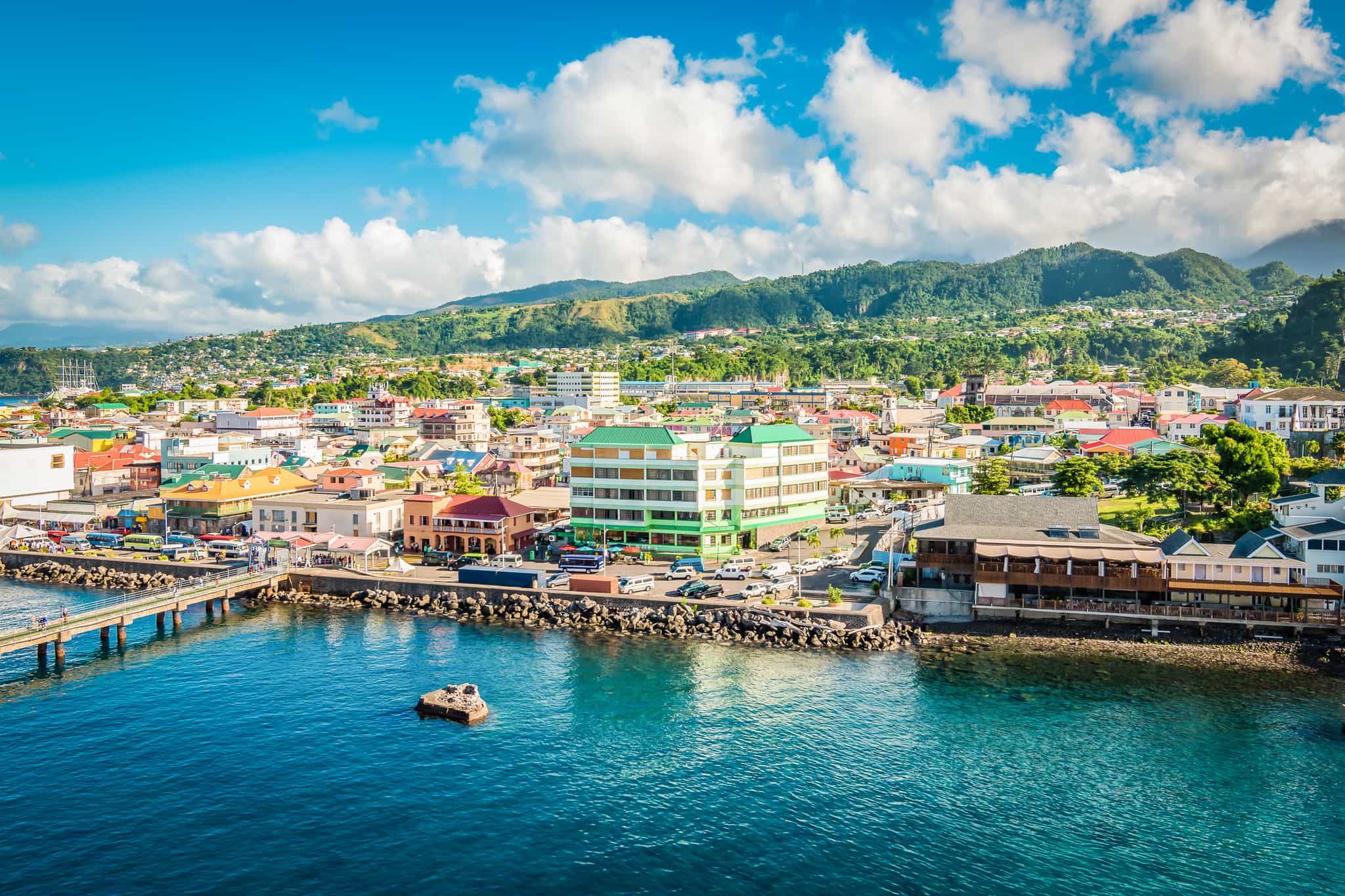 Rosseau, Dominica. Photo: GettyImages-1126734846
