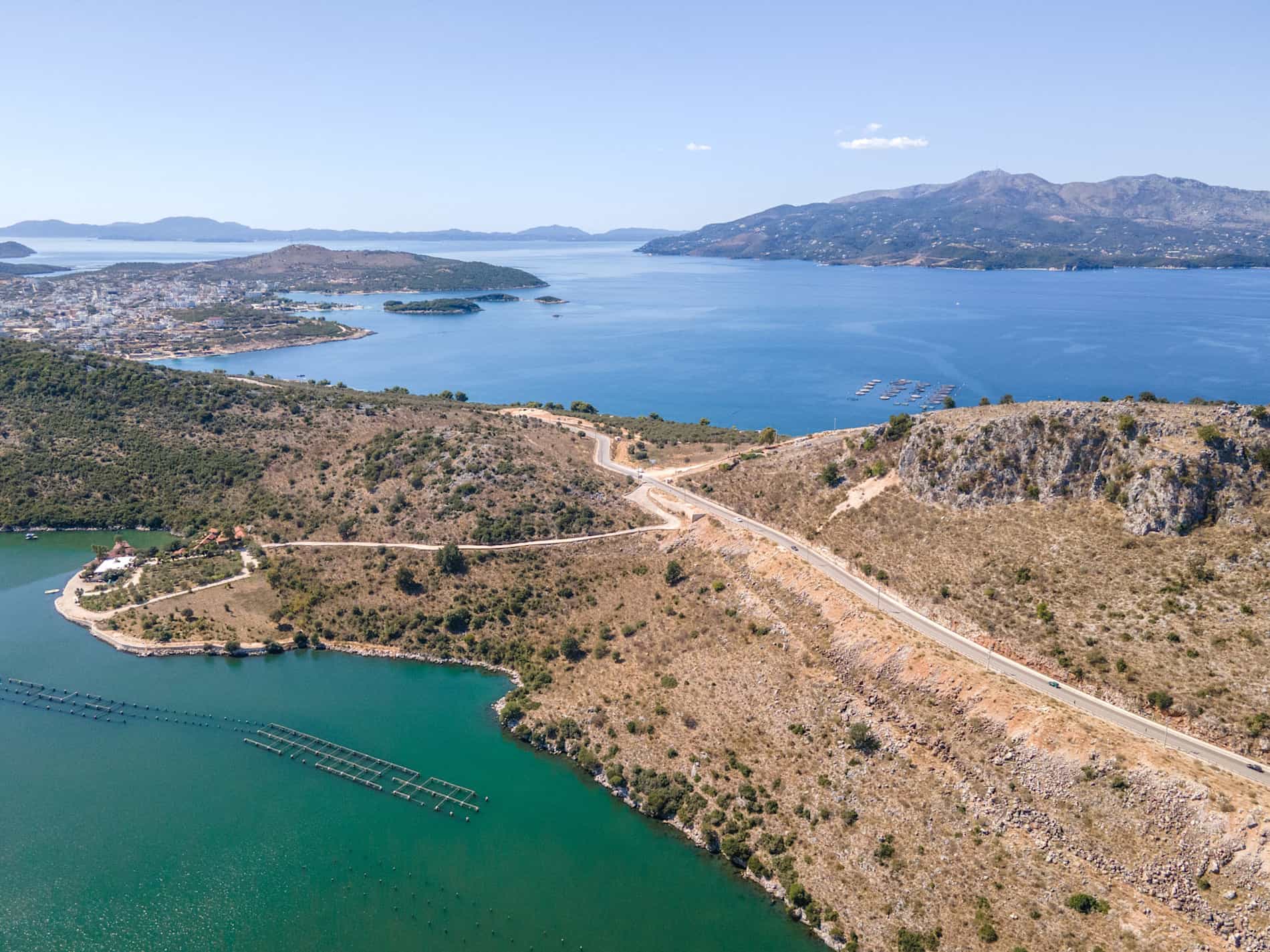 Albania Cycle Road from Ksamil Photo: Host / Zbulo Disover Albania & GIZ/Orion Bregu