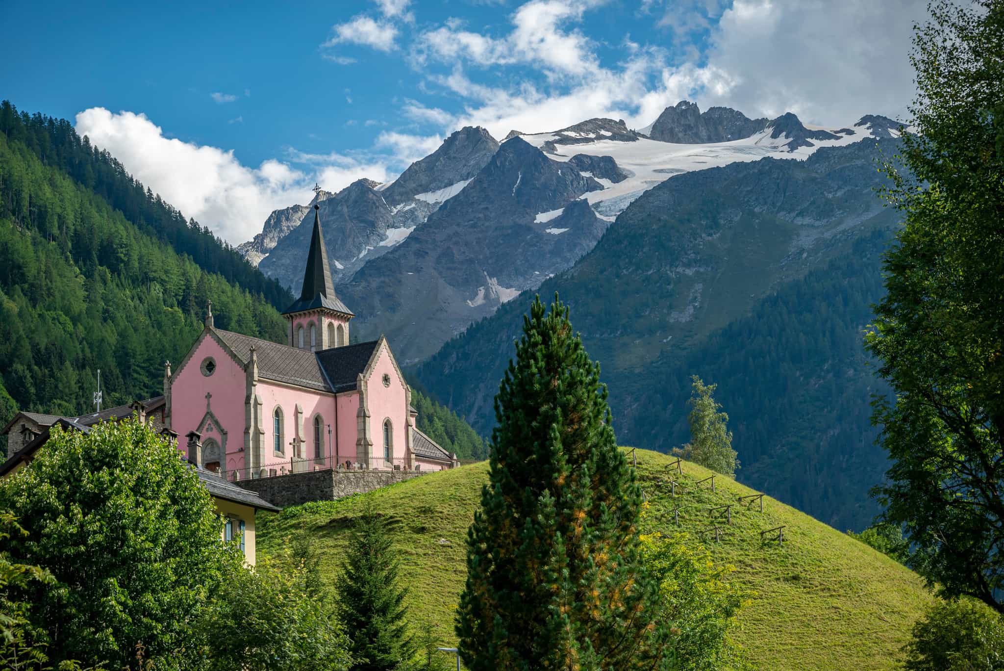 Trient Church, Switzerland