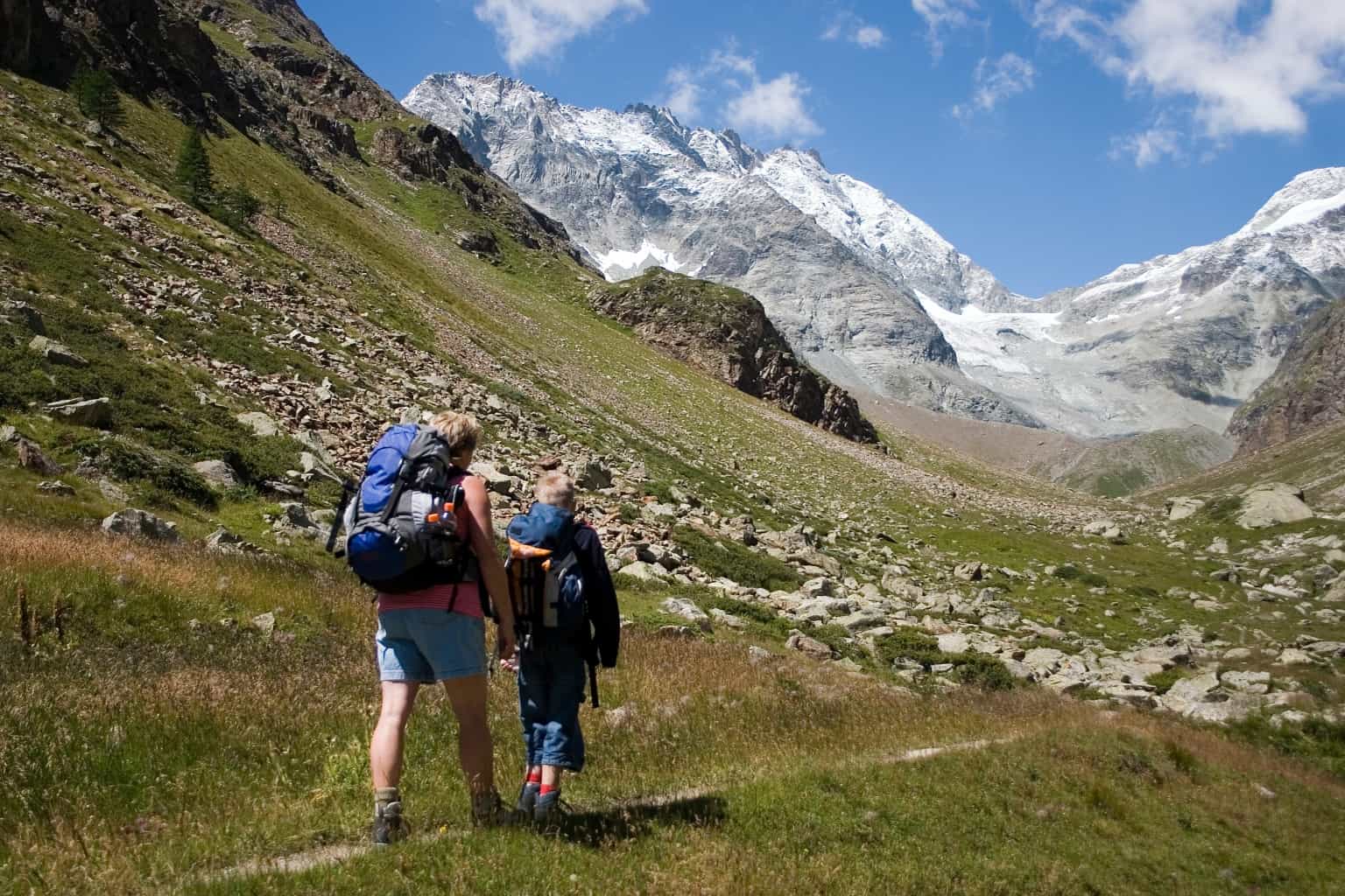 Italian Alps Hiking Tour Del Monte Rosa