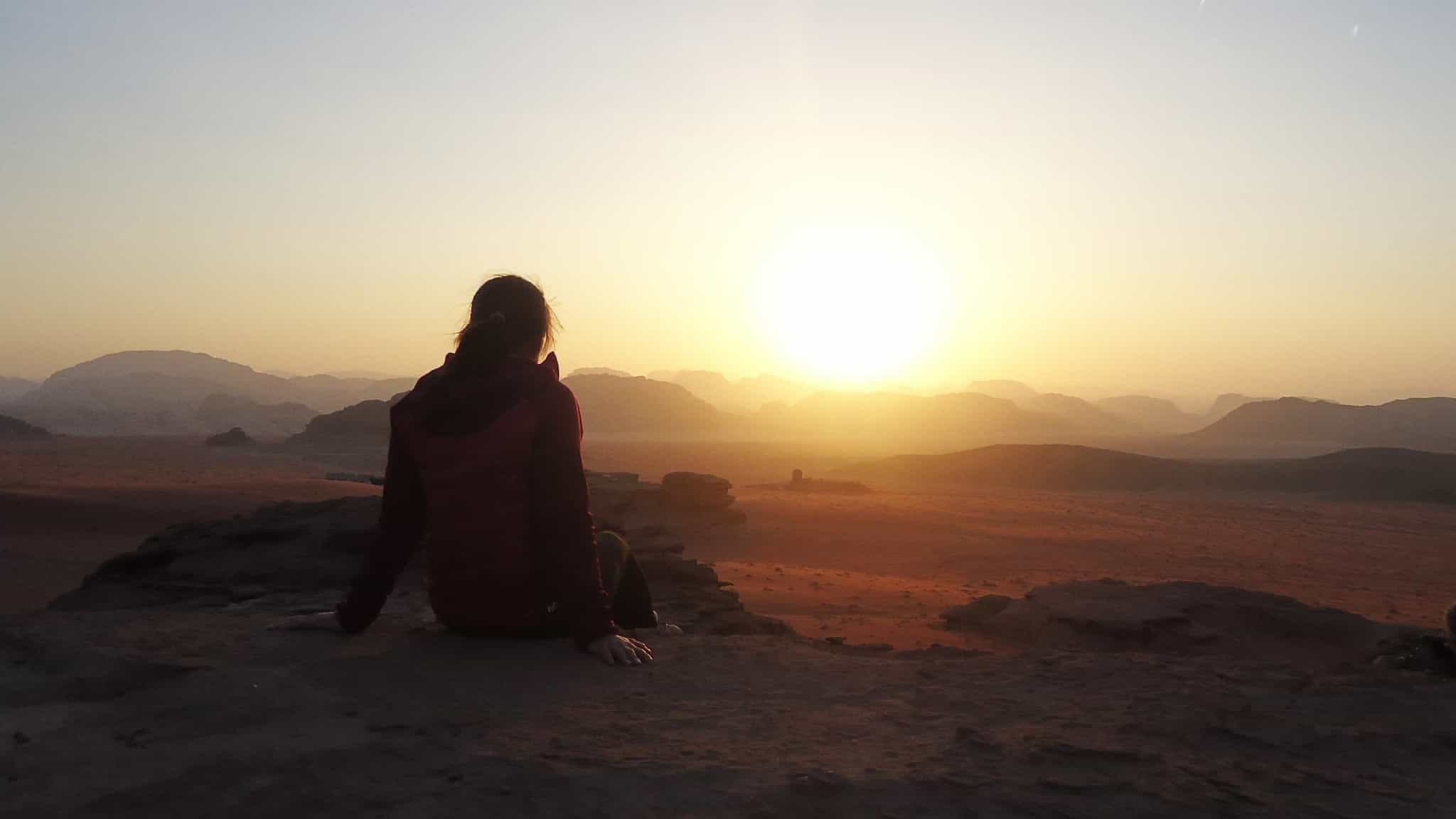 Wadi Rum sunset, Jordan