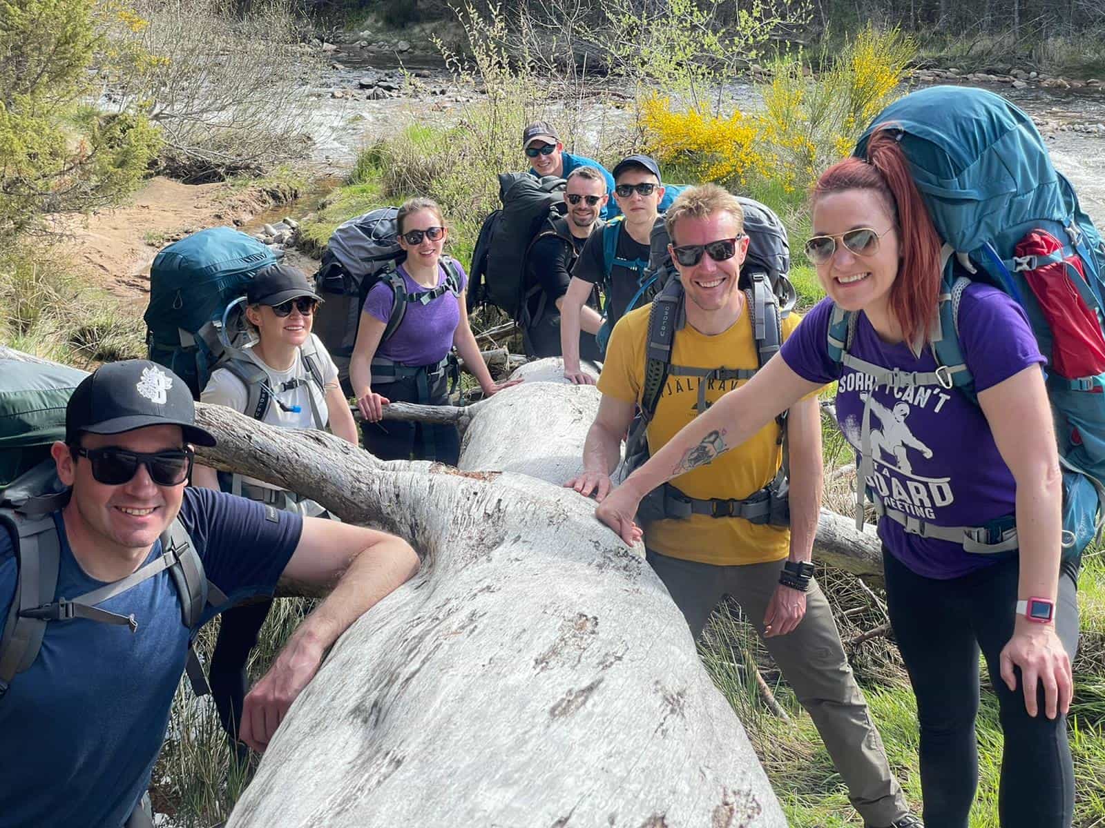 Hikers in the Cairngorms National Park, Scotland
