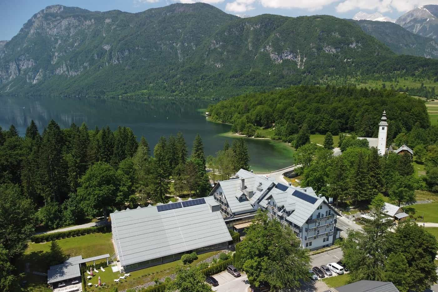Jezero hotel lake Bohinj, Slovenia Photo: Host / Life Adventures