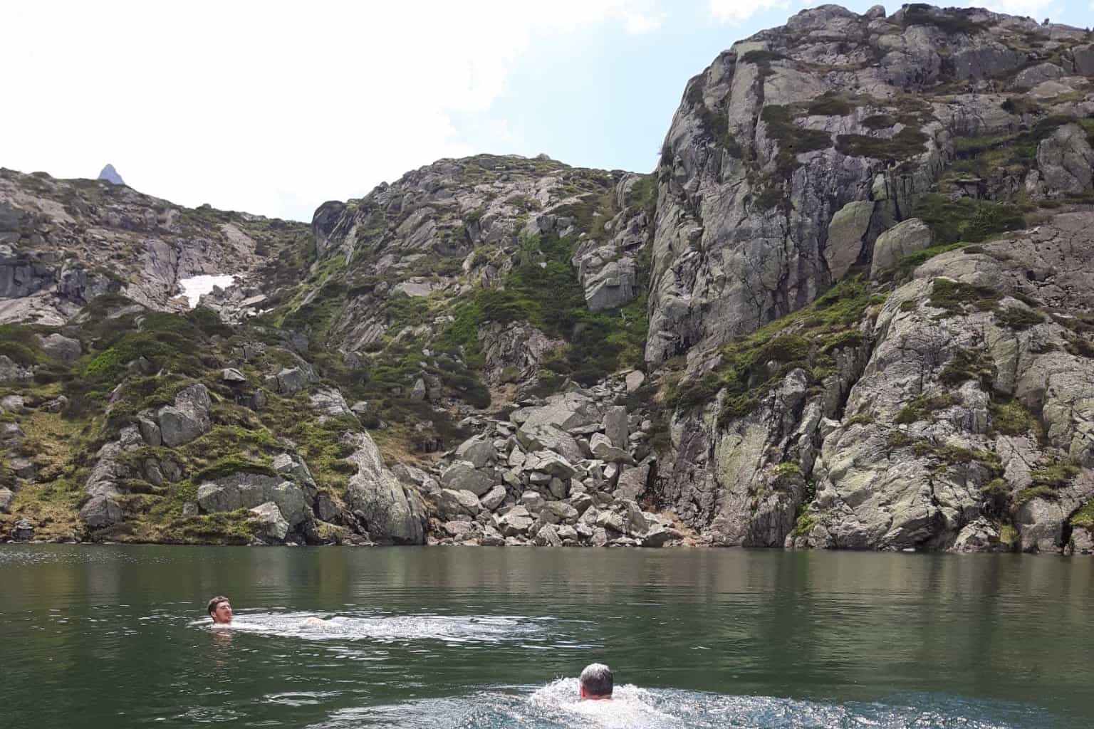 Swimming, pyrenees, France. Photo: Host // Live, Breathe, Hike
