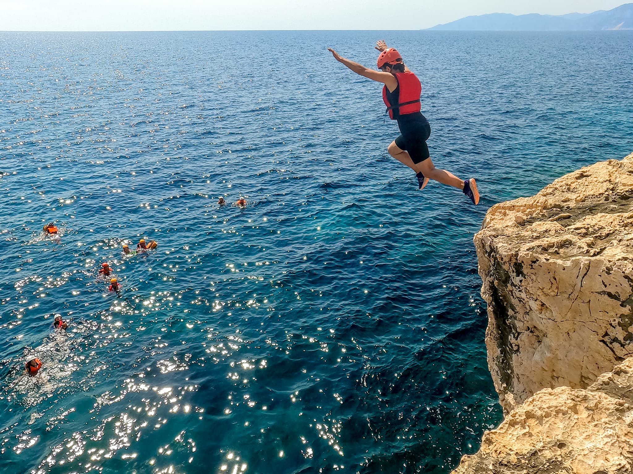 Coasteering, Sardinia. Photo: Host/40 Gradi Nord