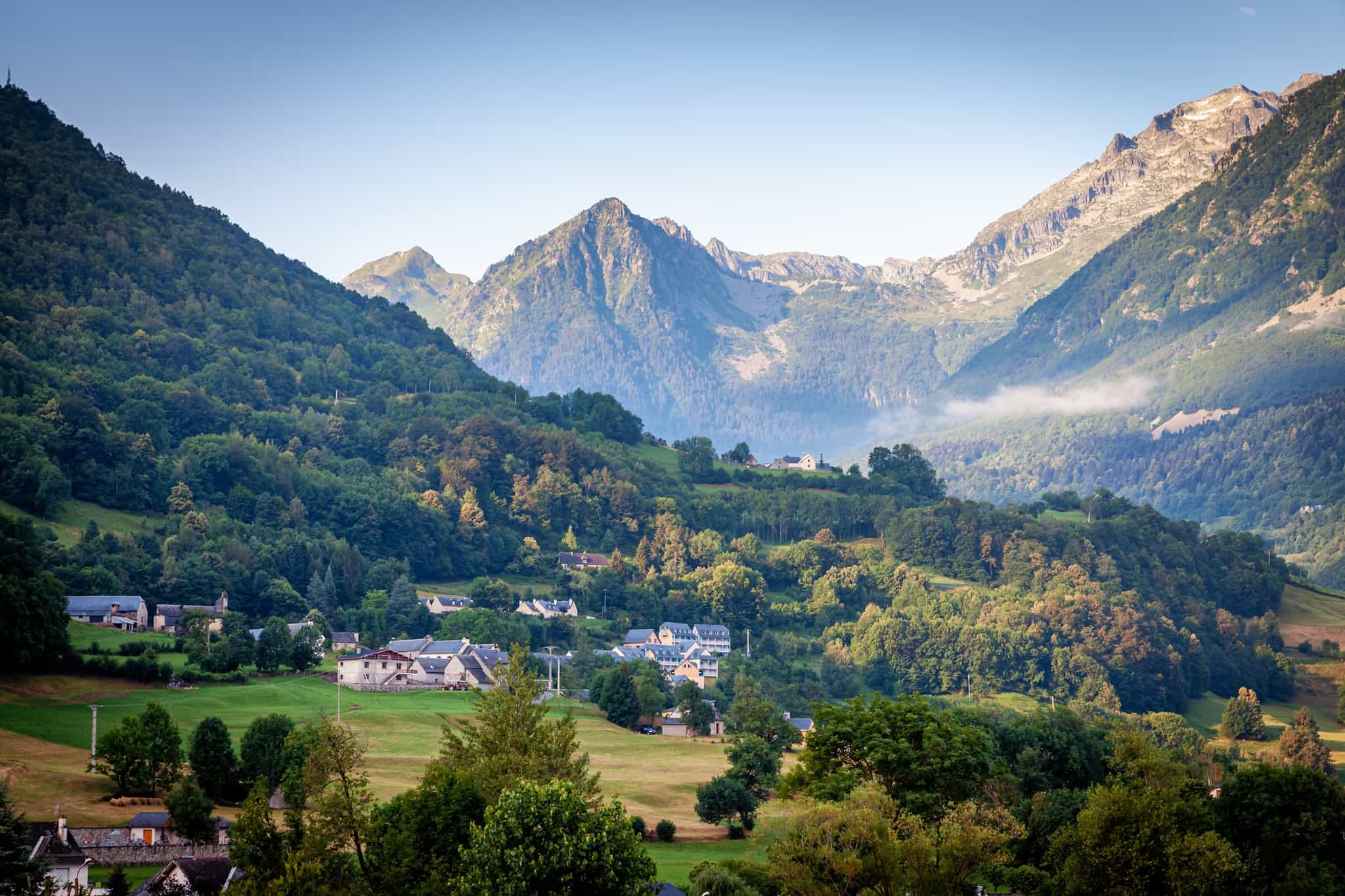 Luz Saint Sauvuer, Pyrenees, France. Photo: shutterstock_2016765140