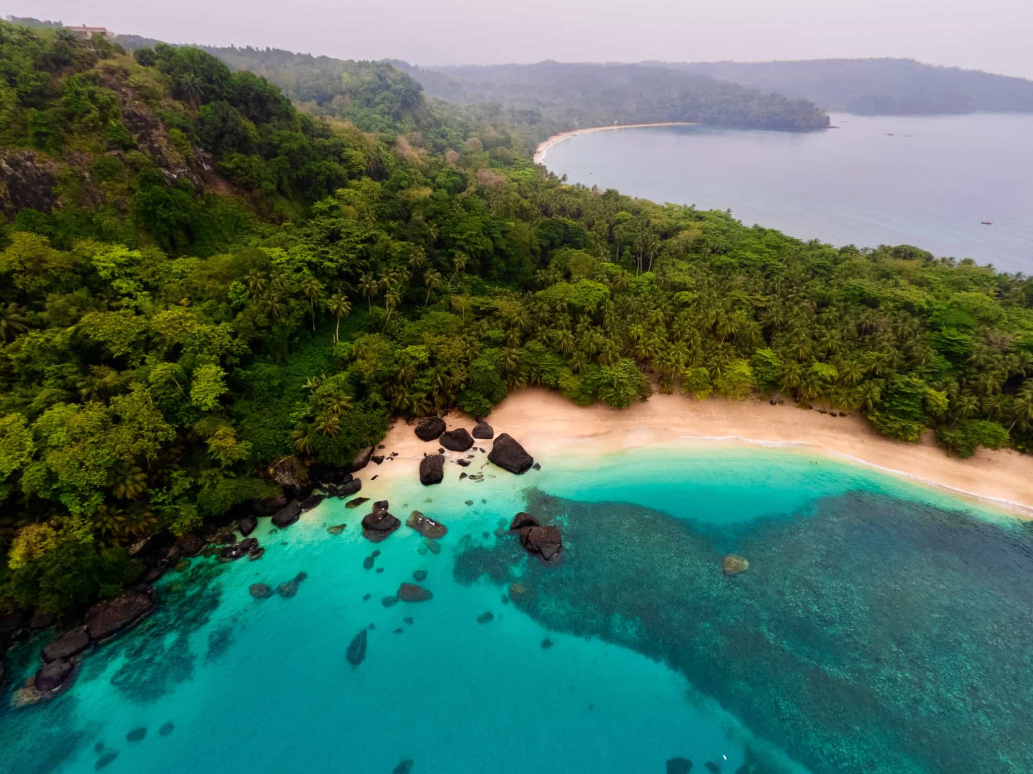 Praia Banana, Principe Island. Photo: GettyImages-1283829842