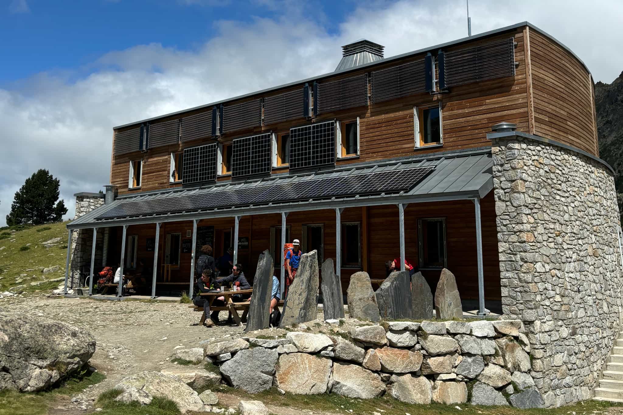 Refuge d'Aygues Cluses, Pyrenees, France. Photo: Host//Live, Breathe, Hike