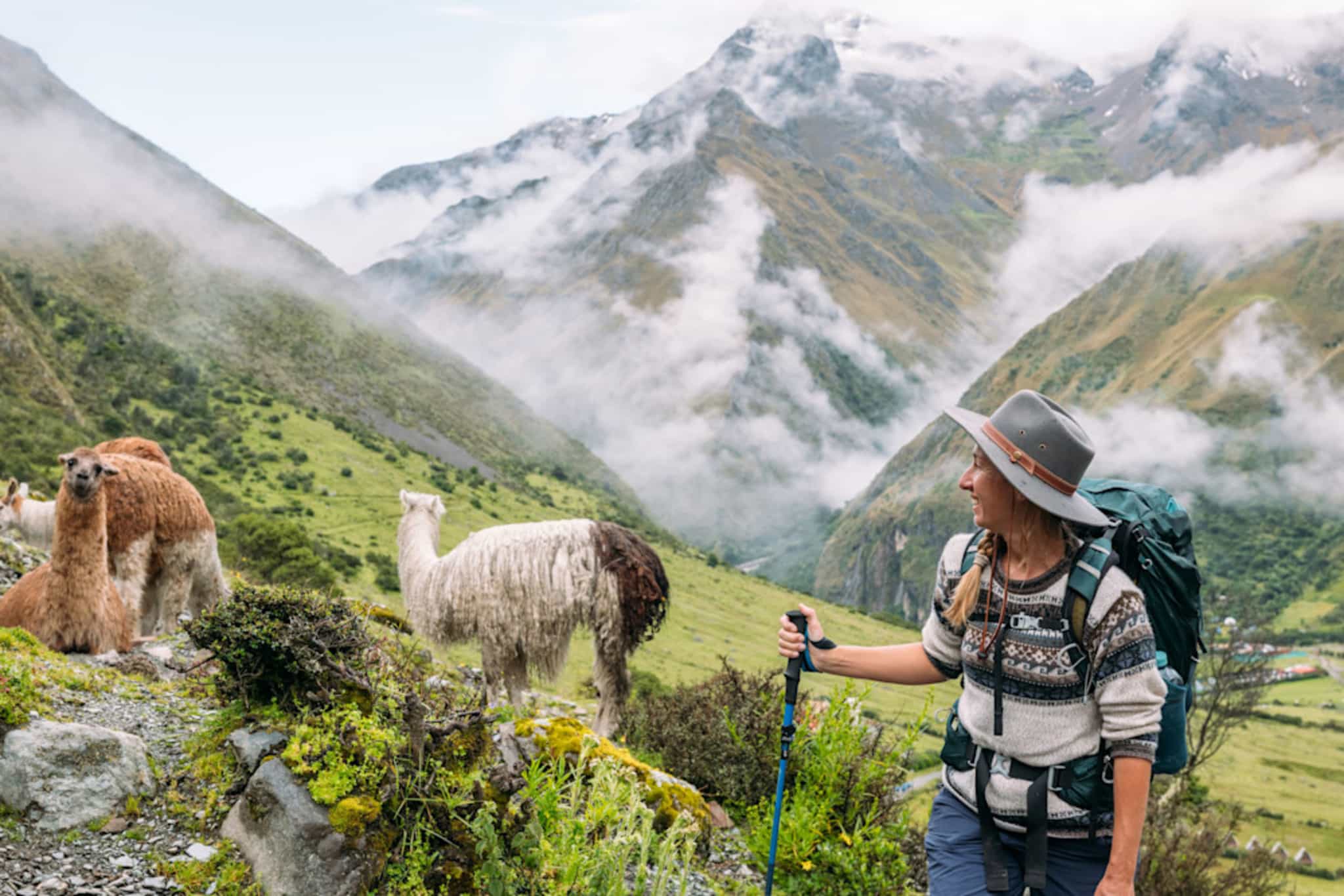 Hiking the Salknatay trek, Peru. Photo: GettyImages-2206504919