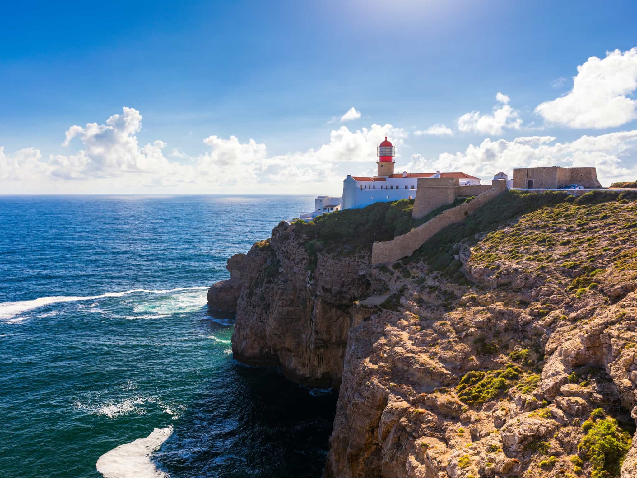 Cabo Sao Vincente, Sagres, Portugal.