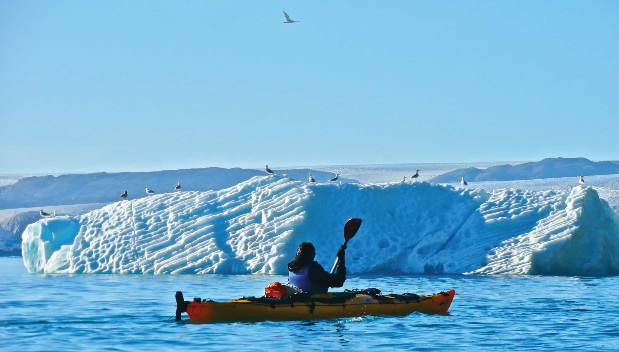 Kayaking Greenland
